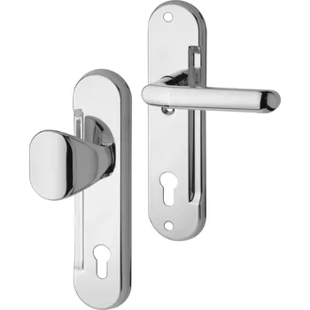 Dveřní kování ASSA ABLOY Bezpečnostní kování FAB MLCR klika+madlo pro samozamykací zámky