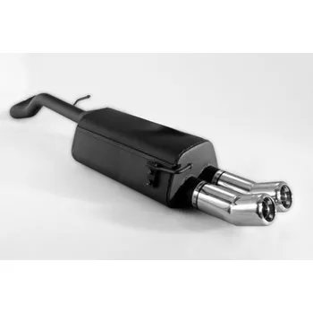 Výfuková trubka ULTER SPORT Sportovní výfuk VOLKSWAGEN Golf IV 1997-2004, 2x koncovka kulatá 80mm Vyberte motor: 1,8i 20V 92kW HATCHBACK_1