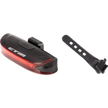 Cyklosvítilna Osvětlení zadní CTM Caliber, 65ln, USB, černé