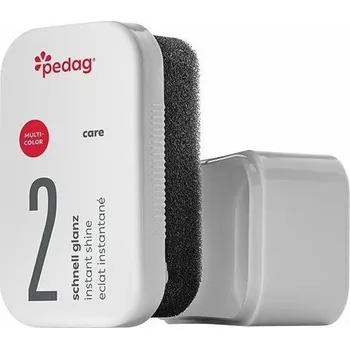 Přípravek pro údržbu obuvi Pedag Shine Travel Mini lešticí houbička 1 ks
