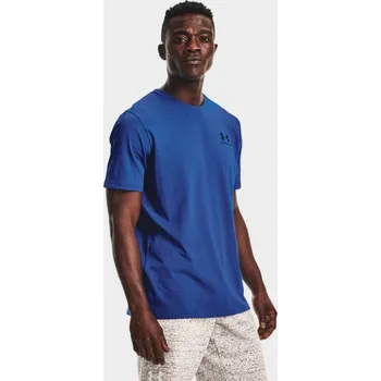 Pánské tričko Under Armour Tričko s logem na levé straně hrudi M 1326799-432 pánské S