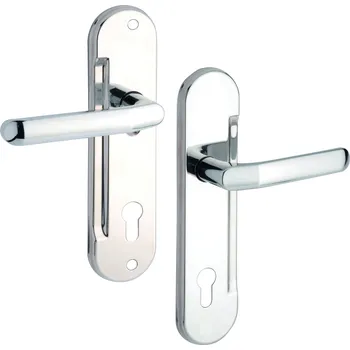 Dveřní kování ASSA ABLOY Bezpečnostní kování FAB KPCR klika+klika pro samozamykací zámky