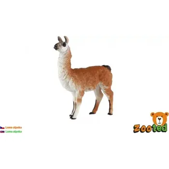 Figurka Plastová figurka alpaky 12 cm