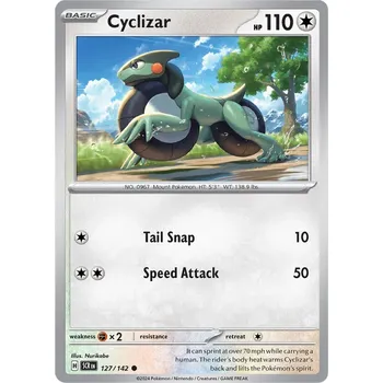 Sběratelská karetní hra Cyclizar 127/142 - Stellar Crown Typ karty: Non-Holo