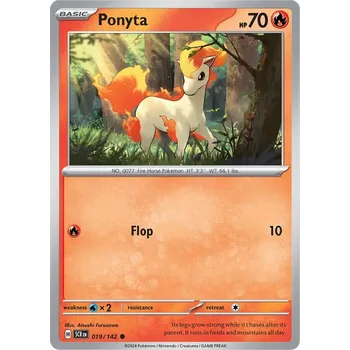 Karetní hra Ponyta 019/142 - Stellar Crown Typ karty: Non-Holo