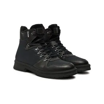 Dámská obuv Kotníková obuv Tommy Hilfiger Hilfiger Warm Cordura Mix Boot FM0FM05180 Černá 41