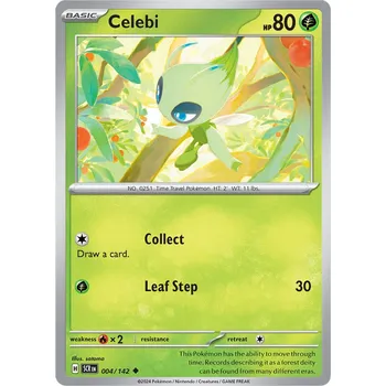 Karetní hra Celebi 004/142 - Stellar Crown Typ karty: Non-Holo