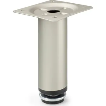 Nábytkové kování In-Design Marcelo nábytková nožka s rektifikací 150 mm nikl/satén