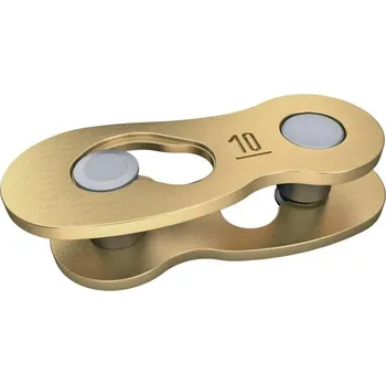 Řetěz na kolo CONNEX Spojka pro 10 řetěz, zlatá