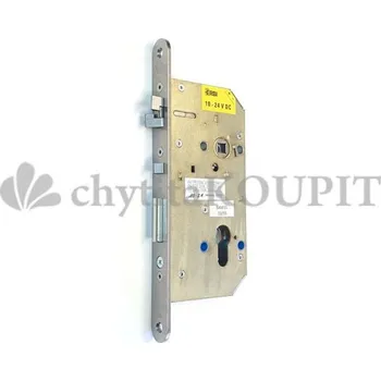 Příslušenství k domovnímu zvonku Elektromechanický samozamykací zámek STAR 72/65/22 pravolevý