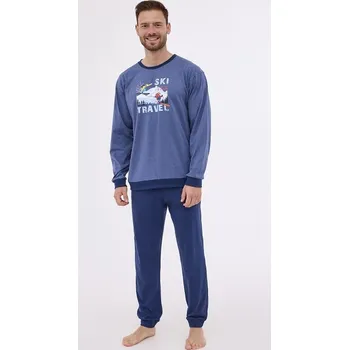 Pánské pyžamo Pyžamo Cornette dlouhé 461 Velikost: XL, Vzor: 4610257