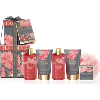 Kosmetická sada BAYLIS & HARDING - TROPICAL PARADISE - sada s péčí o tělo, 6 ks