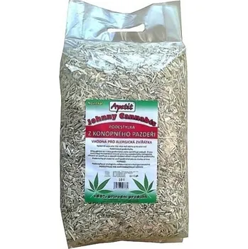 Podestýlka pro hlodavce Podestýlka Johnny Cannabis 10l z konopného pazdeří,Apetit