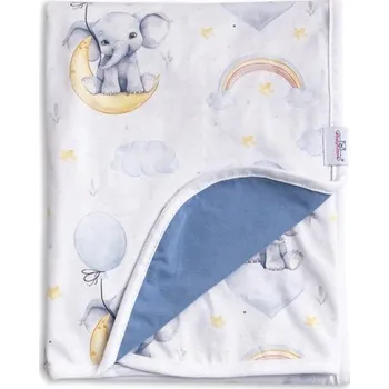 Dětská deka BabyMatex Dětská deka INES (75x100) SLONI A DUHA