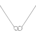 Daniel Wellington Krásný ocelový náhrdelník s krystaly Classic Lumine DW00400354 + 2 měsíce na vrácení zboží