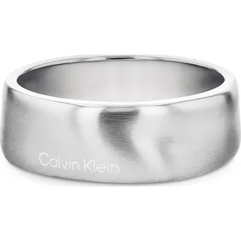 Prsten Calvin Klein Pánský prsten z oceli Metallic Waves 35100037 64 mm + 2 měsíce na vrácení zboží