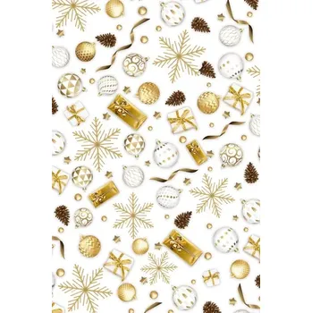 Balící papír BP1 682 - Balící papír 70x100 dárkový vánoční