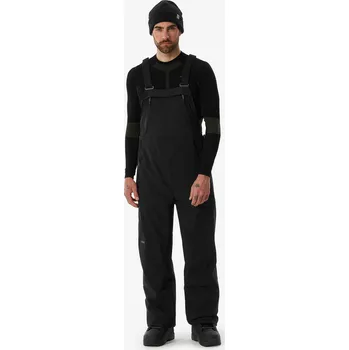 Snowboardové kalhoty DREAMSCAPE Pánské snowboardové a lyžařské kalhoty s laclem 900 L KAŠTANOVÁ|ČERNÁ