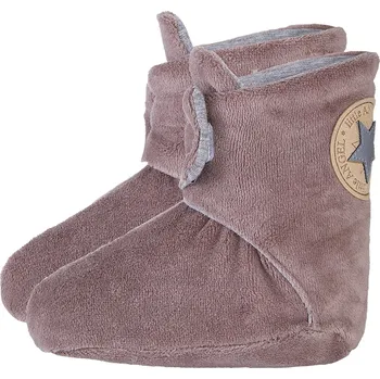 Kojenecké oblečení Little Angel bačkorky NICKI Outlast® - sv.hnědá Velikost: 2