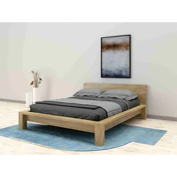 Knihovna Luxusní manželská postel ROSSA 180x200cm Barevné provedení: Mahagon