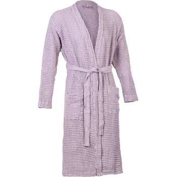 Dámský župan Ó Froté Vaflový Kimono Župan 400 gsm Fialový Velikost: XS/S