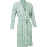 Ó Froté Vaflový Kimono Župan 400 gsm Zelený Velikost: XS/S