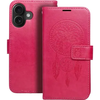 Pouzdro na mobilní telefon Pouzdro Smart Mezzo lapač snů pro iPhone 16 (6,1") magenta red