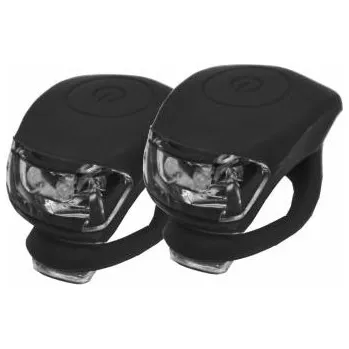 Cyklosvítilna Maxbike sada silikon. blikaček (černá)