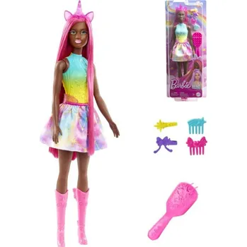 Hračka Mattel BRB Barbie pohádková panenka víla jednorožec s dlouhými vlasy