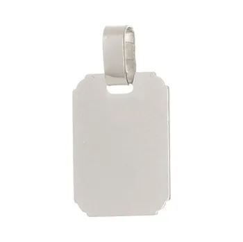 Přívěsek Stříbrný přívěšek destička STRZ1169F