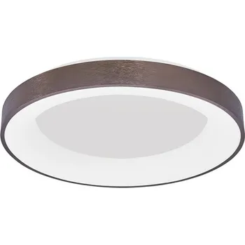 Nova Luce stropní stmívatelný LED lustr Rando Thin Varianta: kávová, Ø 380 mm, 30 W LED, 1845 lm, 3000 K