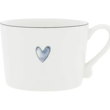 Bastion Collections Hrnek IRIS BLUE HEART, 300 ml LI-CUP-007-IB
