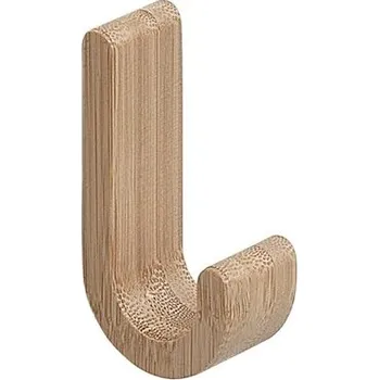 Sada koupelnových doplňků Gedy HIMALAYA háček, balení 2 ks, bambus