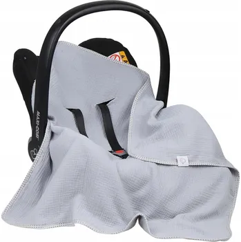 Zavinovačka BABYMAM MUŠELÍNOVÝ ZAVINOVAČKA DEKA NOSÍTKA AUTOSEDAČKY