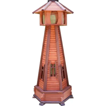 Zahradní dekorace Dřevěná zahradní lucerna