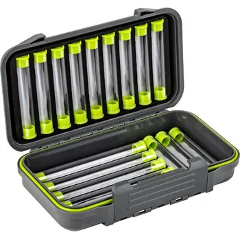 Pouzdro na rybářské vybavení Krabička na trubičkové mušky Traper Large 74492