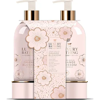 Kosmetická sada Grace Cole Orange Blossom Dárkový set péče o ruce, 2x 300ml