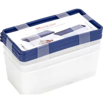 Dóza na potraviny Dózy do mrazáku Trio 1500 ml, 3 ks, Westmark