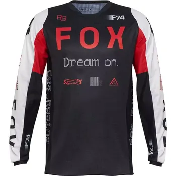 Moto dres Fox 180 Race Spec Jersey L fluorescent red