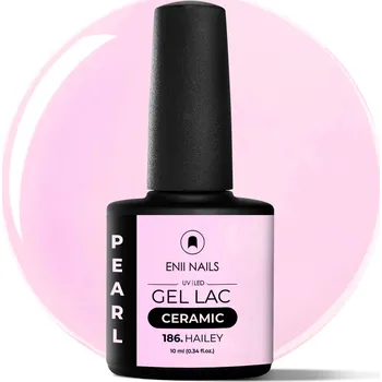 Lak na nehty ENII NAILS Gel lak Ceramic 186 Hailey - gelový lak bez HEMA, 10 ml