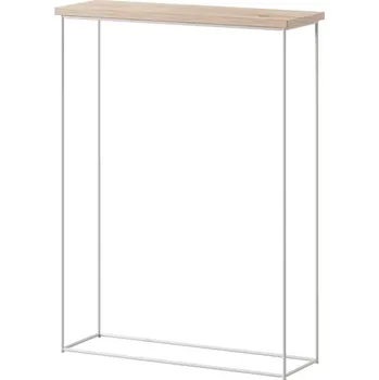 Konferenční stolek ArtAdrk Příruční stolek SILI | bílé nohy Barva: Dub artisan