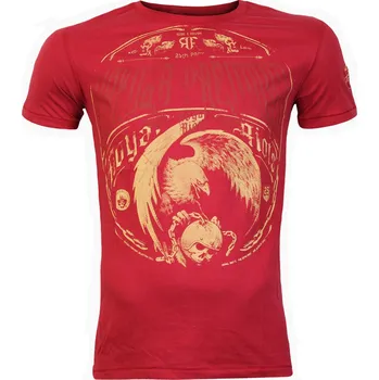 Yakuza Premium Selection Tričko Yakuza Premium 3710 SUPERSOFT Vintage - červené, Royal Riot´s Velikost: 4XL