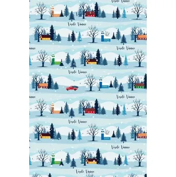 Balící papír BP1 677 - Balící papír 70x100 dárkový vánoční