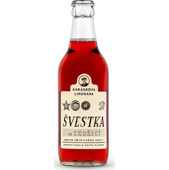 Limonáda Krabička 12 limonád ŠVESTKA SE SKOŘICÍ