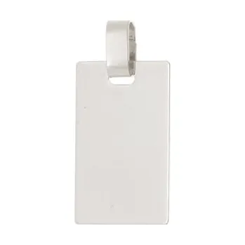 Přívěsek Stříbrný přívěšek destička STRZ1167F