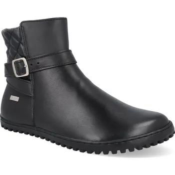 Dámská zimní obuv Barefoot dámské kotníkové boty Be Lenka - Diva All Black černé Velikost: 40