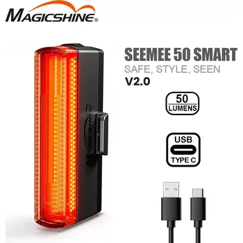 Cyklosvítilna Magicshine SEEMEE 50 zadní černá