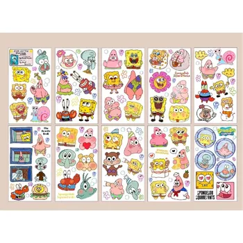 Odstranitelné tetování Dětské dočasné tetování - SPONGE BOB (Značka: SPADABRAVO)