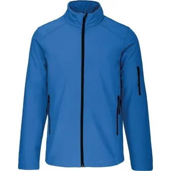 K402 softshellová bunda dětská aqau blue 12-14