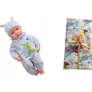 Panenka PANENKA REBORN NA BATERIE JAKO ŽIVÉ DÍTĚ 45 CM